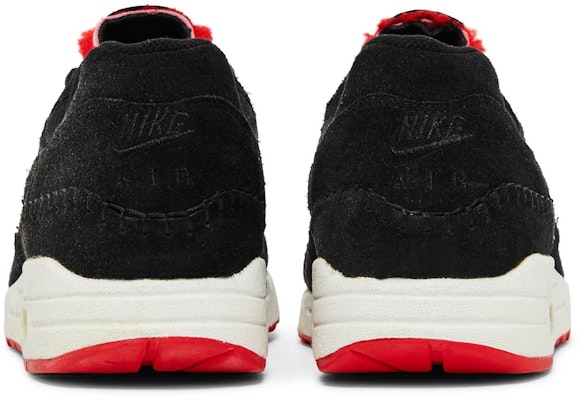 (W) Nike Air Max 1 Premium 'Sherpa Pack - Hitam' 454746-010 Details for (W) Nike Air Max 1 Premium 'Sherpa Pack - Hitam' 454746-010