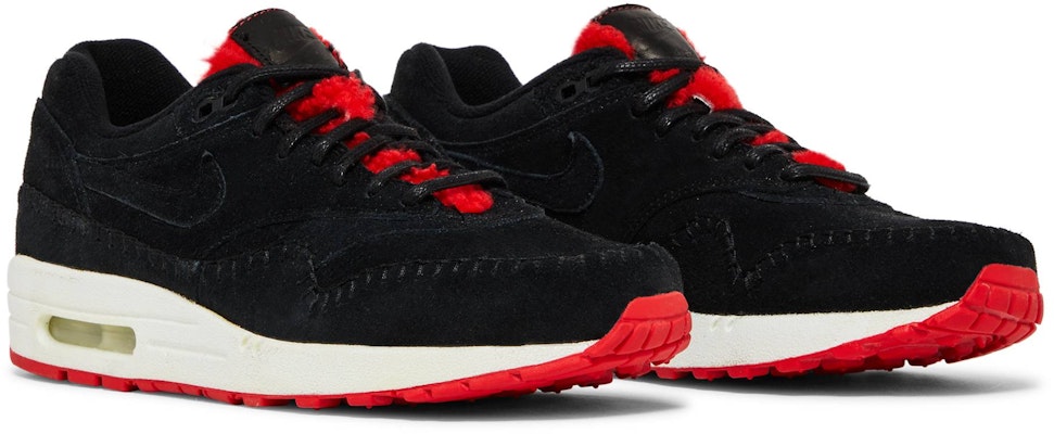 (W) Nike Air Max 1 Premium 'Sherpa Pack - Hitam' 454746-010 Cheap (W) Nike Air Max 1 Premium 'Sherpa Pack - Hitam' 454746-010