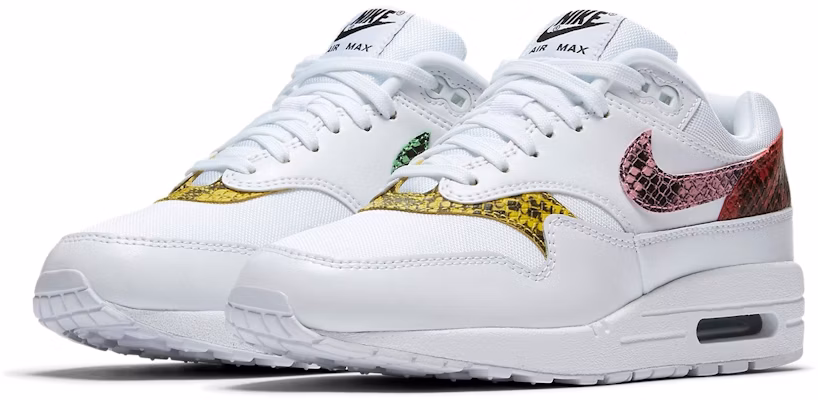(Women) Nike Air Max 1 Premium 'Snake White' BV1977-100 Lookbook (Women) Nike Air Max 1 Premium 'Snake White' BV1977-100