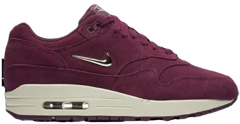 (Women) Nike Air Max 1 Premium SC Jewel 'Bordeaux' AA0512-600 Order (Women) Nike Air Max 1 Premium SC Jewel 'Bordeaux' AA0512-600