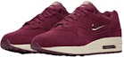 Lookbook (Wanita) Nike Air Max 1 Premium SC Jewel 'Bordeaux' AA0512-600