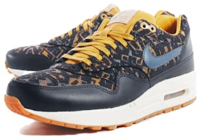 Nike Air Max 1 PRM 復古 低幫 跑步鞋 女款 藍黃色 Order Nike Air Max 1 PRM 復古 低幫 跑步鞋 女款 藍黃色
