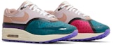 Cheap (W) Nike Air Max 1 PRM 'Plum Fog Fossil Rose' Sepatu Sneakers Wanita. DV2301-501