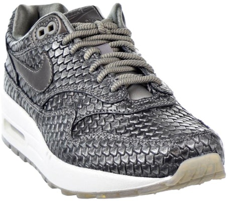 (Women) Nike Air Max 1 Reptile Metallic Pewter 454746-015 Lookbook (Women) Nike Air Max 1 Reptile Metallic Pewter 454746-015