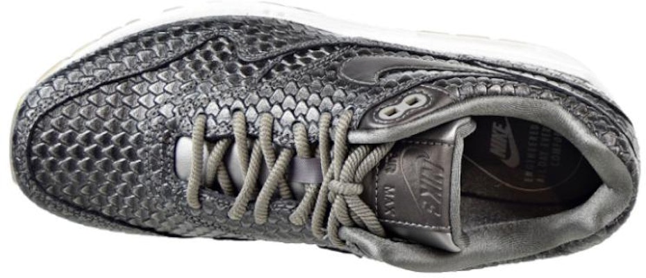 (Women) Nike Air Max 1 Reptile Metallic Pewter 454746-015 Purchase (Women) Nike Air Max 1 Reptile Metallic Pewter 454746-015
