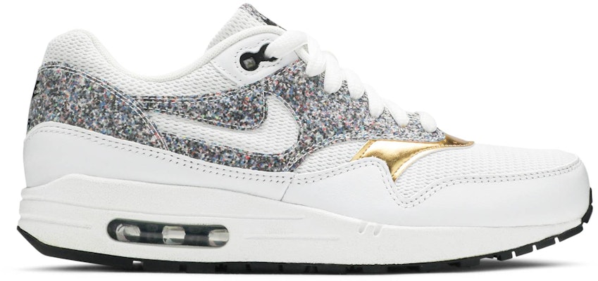 (W) Nike Air Max 1 SE 'Putih Multi Emas' 881101-100 Buy (W) Nike Air Max 1 SE 'Putih Multi Emas' 881101-100