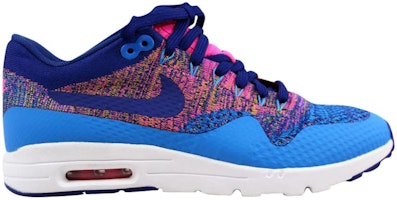 耐吉Air Max 1 Ultra Flyknit 減震耐磨 低筒 跑步鞋 女款 藍粉色 Order 耐吉Air Max 1 Ultra Flyknit 減震耐磨 低筒 跑步鞋 女款 藍粉色