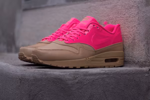 (Women) Nike Air Max 1 VT QS 'Pink Vachetta' 615868-202 (Women) Nike Air Max 1 VT QS 'Pink Vachetta' 615868-202
