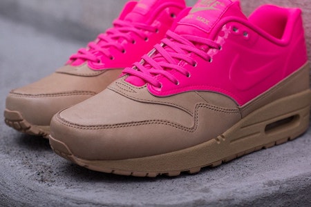 (W) Nike Air Max 1 VT QS 'Pink Vachetta' Rosa. 615868-202 Order (W) Nike Air Max 1 VT QS 'Pink Vachetta' Rosa. 615868-202