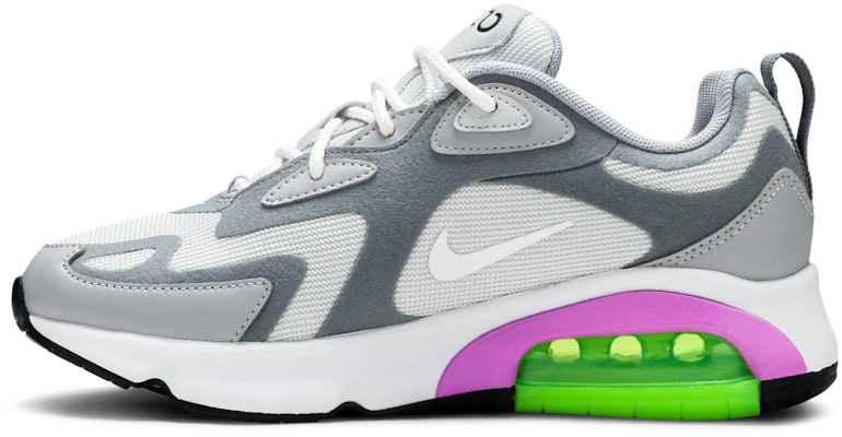 (Women) Nike Air Max 200 'Pure Platinum Volt' AT6175-002 Lookbook (Women) Nike Air Max 200 'Pure Platinum Volt' AT6175-002