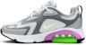 (W) Nike Air Max 200 'Pure Platinum Volt' Lelaki & Wanita AT6175-002