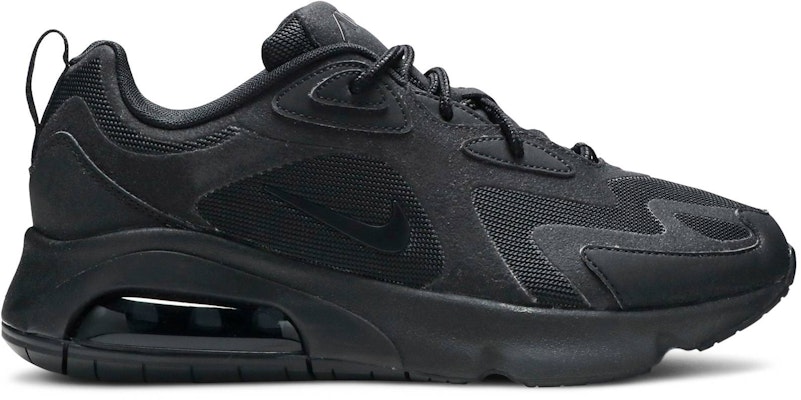 (Women) Nike Air Max 200 'Triple Black' AT6175-003 Buy (Women) Nike Air Max 200 'Triple Black' AT6175-003