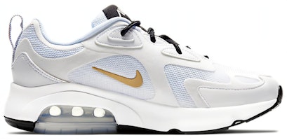 (W) ナイキ エア マックス 200 "ホワイト/メタリックゴールド" AT6175-102 Order (W) ナイキ エア マックス 200 "ホワイト/メタリックゴールド" AT6175-102
