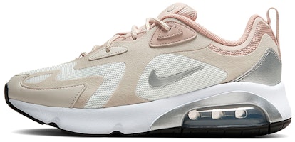 (Women) Nike Air Max 200 'White Brown Silver' CJ0629-102 (Women) Nike Air Max 200 'White Brown Silver' CJ0629-102