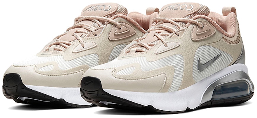 (Women) Nike Air Max 200 'White Brown Silver' CJ0629-102 Lookbook (Women) Nike Air Max 200 'White Brown Silver' CJ0629-102