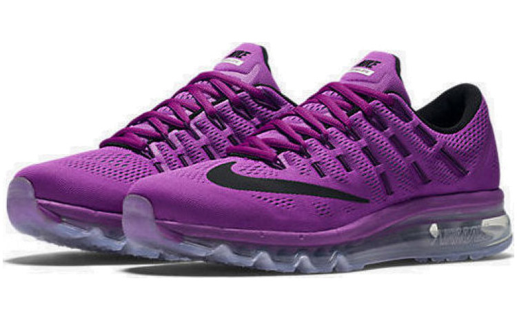 Lookbook (W) Nike Air Max 2016 Chaussures de Sport Noir/Violet 806772-503