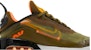 (W) Nike Air Max 2090 'Olive Flak' Lelaki Kasut Hijau Oliv DC1875-300