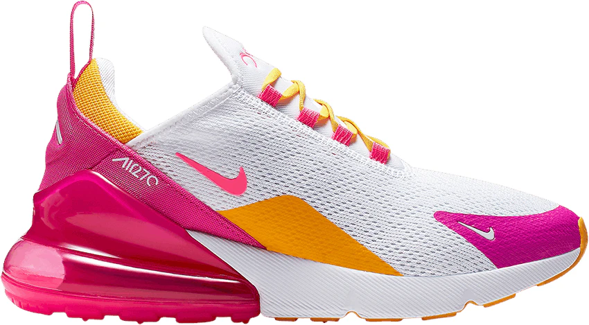 Women Nike Air Max 270 Fuchsia Gold CI1963 166 CI1963 166