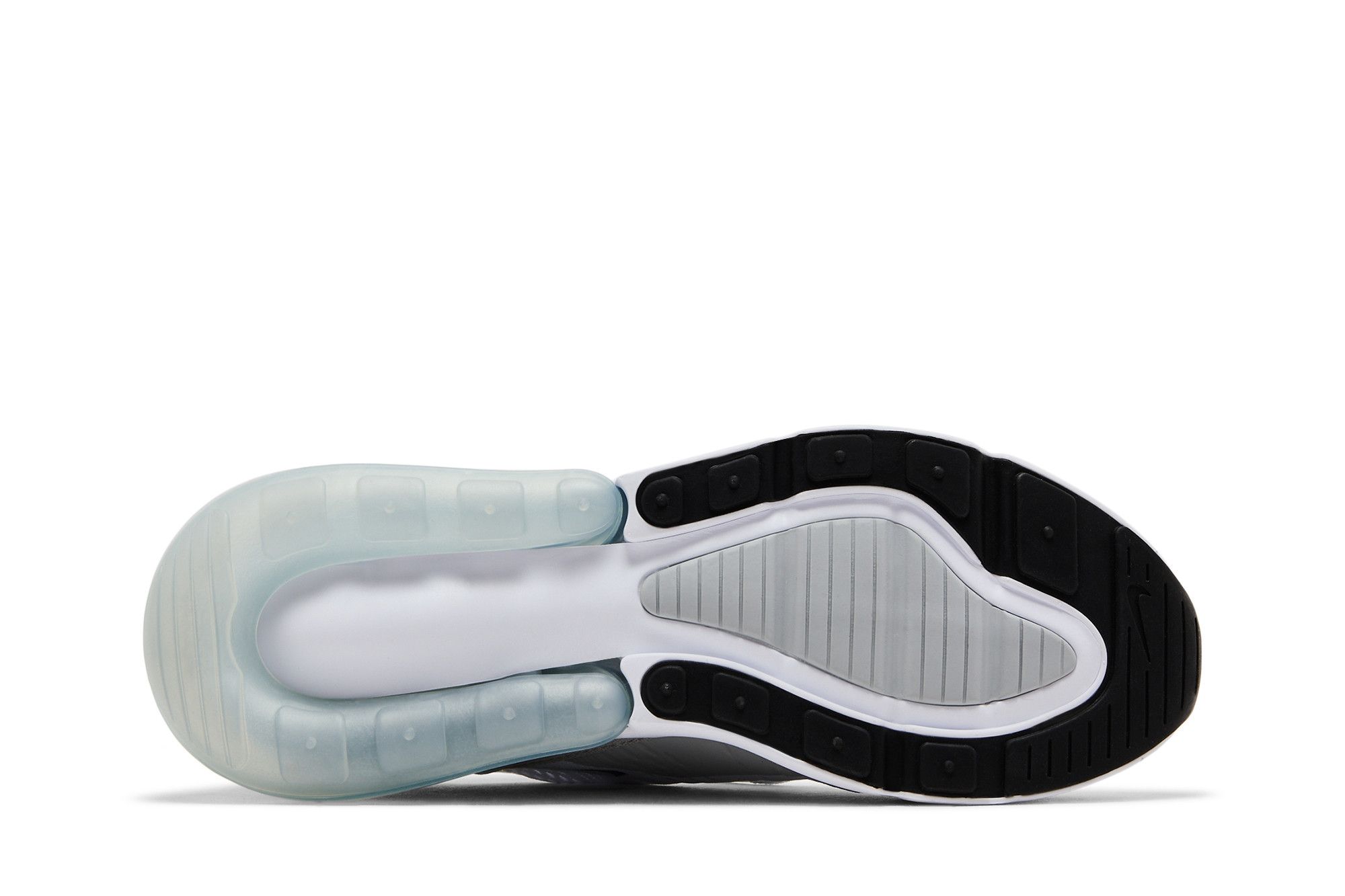 Shop (W) Nike Air Max 270 Platinum Light Smoke Grey Silver Hitam AH6789-018