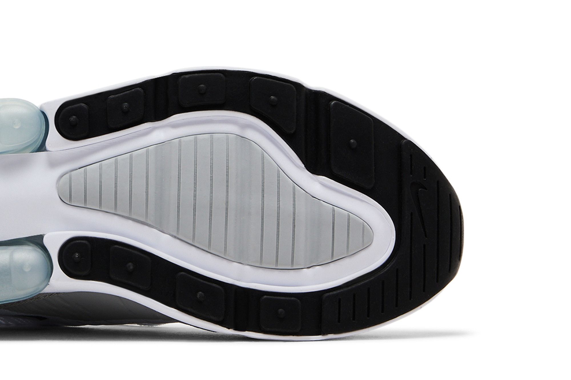 Purchase (W) Nike Air Max 270 Platinum Light Smoke Grey Silver Hitam AH6789-018