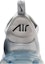 Sizing (W) Nike Air Max 270 Platinum Light Smoke Grey Silver Hitam AH6789-018