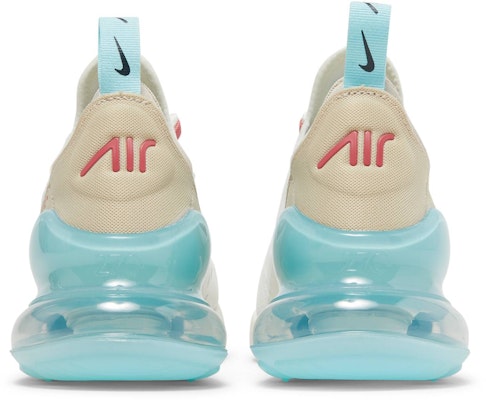 (W) Nike Air Max 270 'Sail Copa' Lelaki Wanita Kasual Sneaker DQ4698-100 Details for (W) Nike Air Max 270 'Sail Copa' Lelaki Wanita Kasual Sneaker DQ4698-100