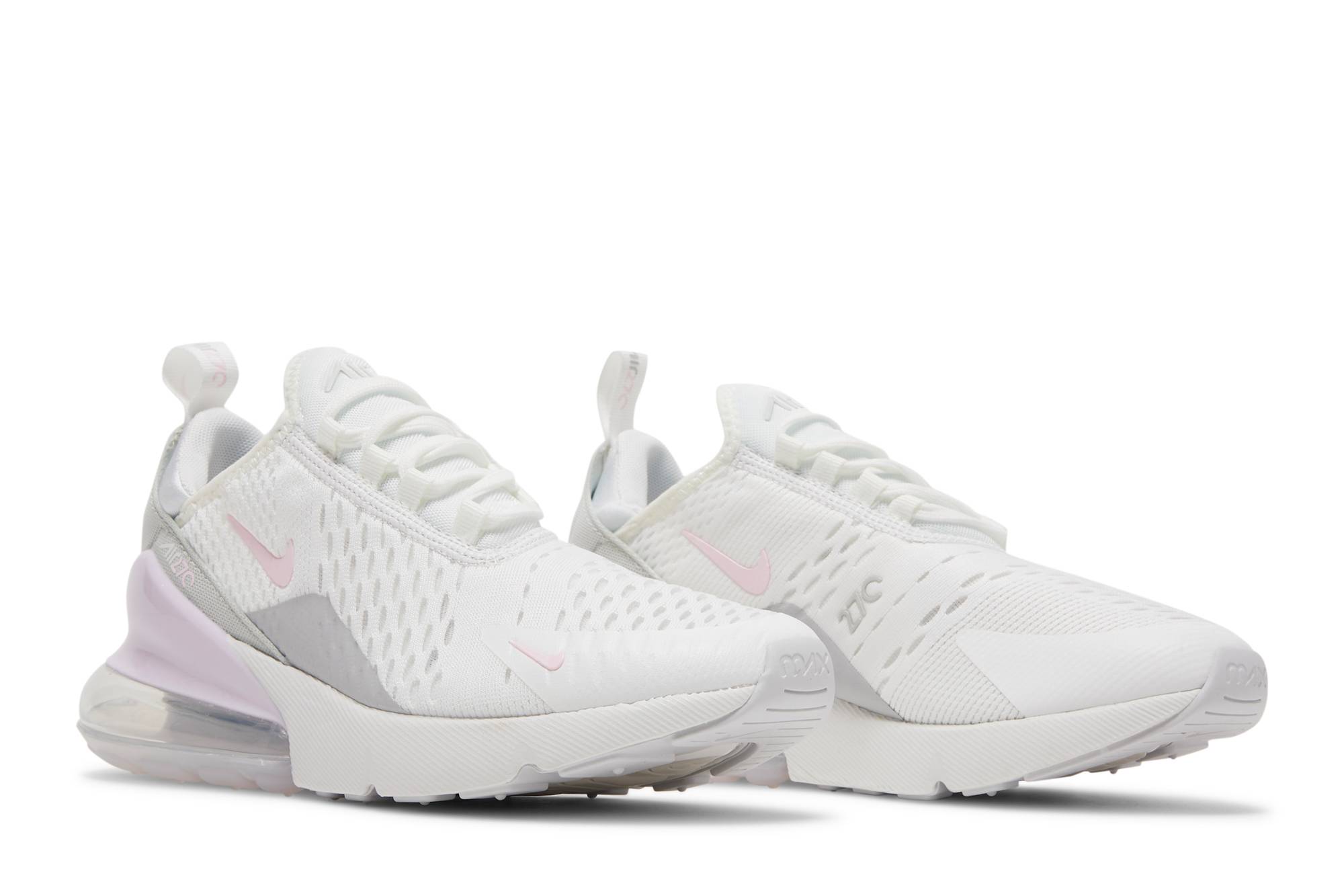 Cheap （女性）Nike Air Max 270 'Summit White Regal Pink' DQ0814-100