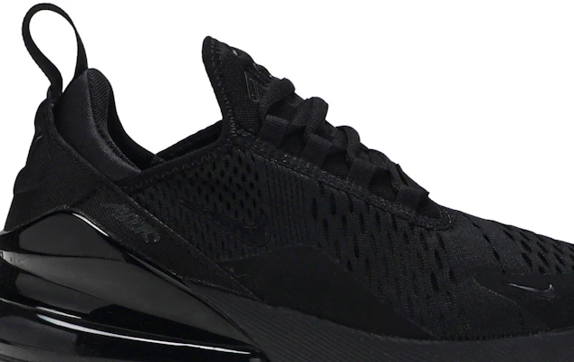 Womens nike air max 270 triple black Outlet