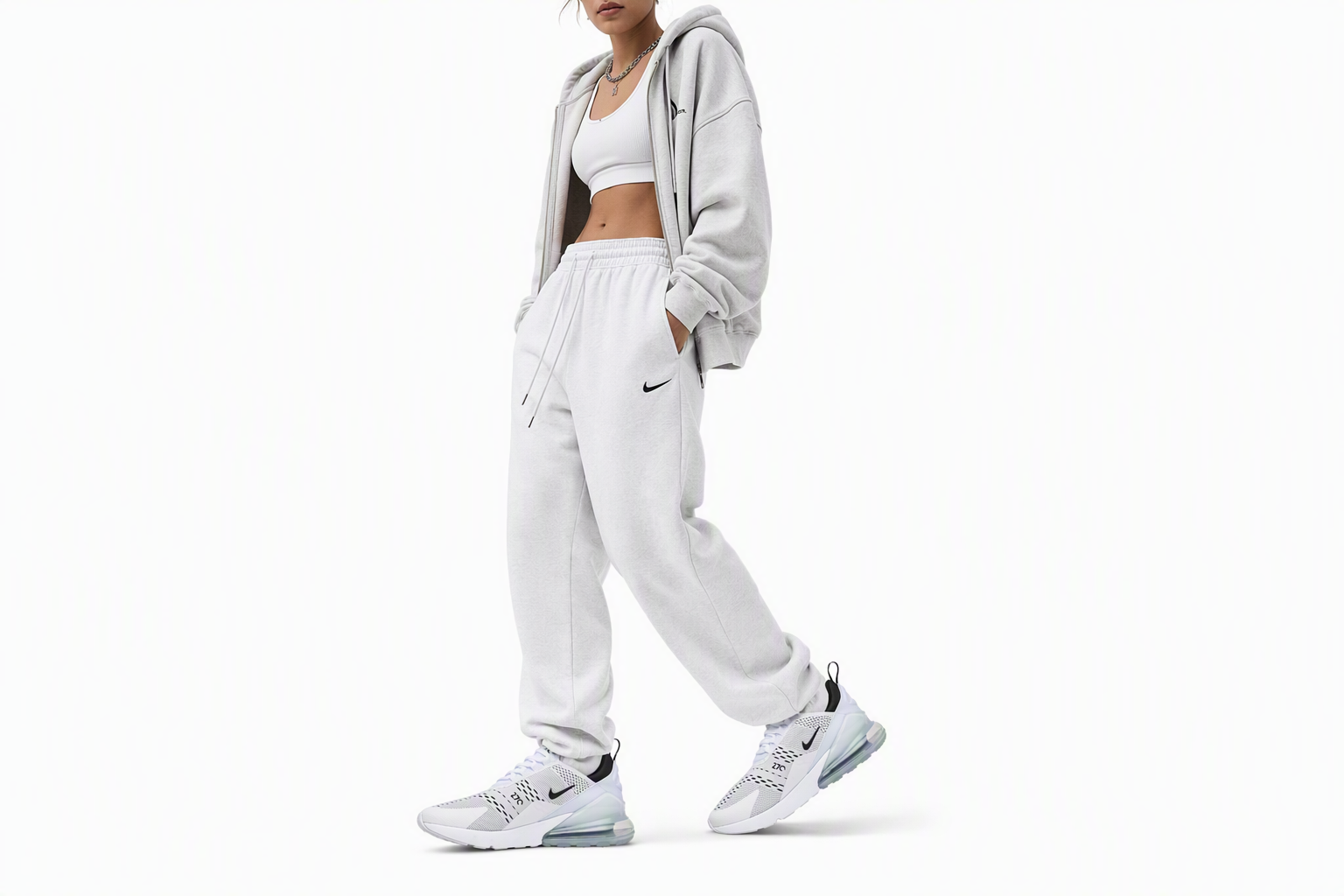 Order (Women) Nike Air Max 270 'White Black' AH6789-100
