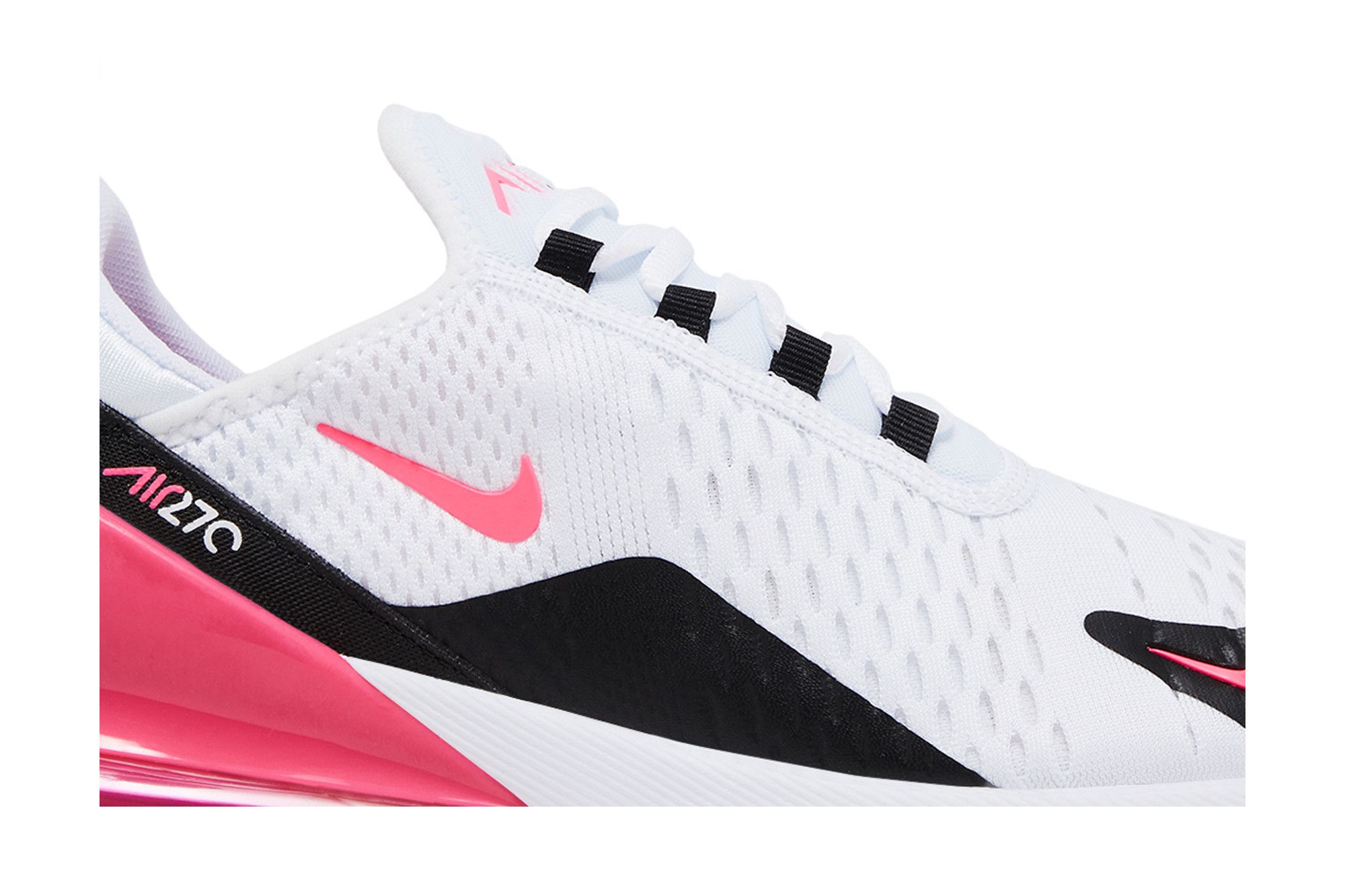 Order (W) ナイキ エア マックス 270 ホワイト ブラック ハイパーピンク AH6789-127