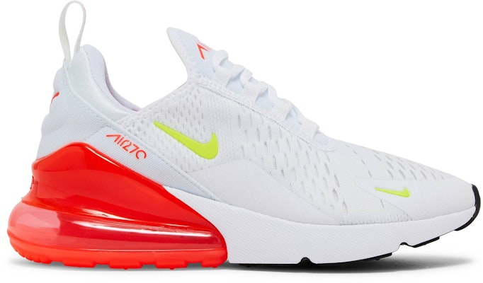 (W) ナイキ エア マックス 270 "白/赤/黄緑" (Nike Ea Makkusu 270 "Shiro/Aka/KiiroMidori") AH6789-114 Buy (W) ナイキ エア マックス 270 "白/赤/黄緑" (Nike Ea Makkusu 270 "Shiro/Aka/KiiroMidori") AH6789-114