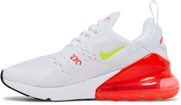 (W) ナイキ エア マックス 270 "白/赤/黄緑" (Nike Ea Makkusu 270 "Shiro/Aka/KiiroMidori") AH6789-114 Lookbook (W) ナイキ エア マックス 270 "白/赤/黄緑" (Nike Ea Makkusu 270 "Shiro/Aka/KiiroMidori") AH6789-114