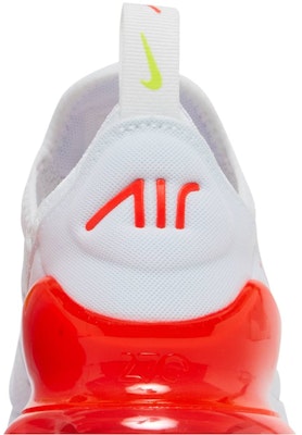 (W) ナイキ エア マックス 270 "白/赤/黄緑" (Nike Ea Makkusu 270 "Shiro/Aka/KiiroMidori") AH6789-114 Sizing (W) ナイキ エア マックス 270 "白/赤/黄緑" (Nike Ea Makkusu 270 "Shiro/Aka/KiiroMidori") AH6789-114