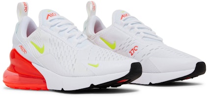 (W) 耐克Air Max 270 '白色亮红荧光绿' AH6789-114 Cheap (W) 耐克Air Max 270 '白色亮红荧光绿' AH6789-114