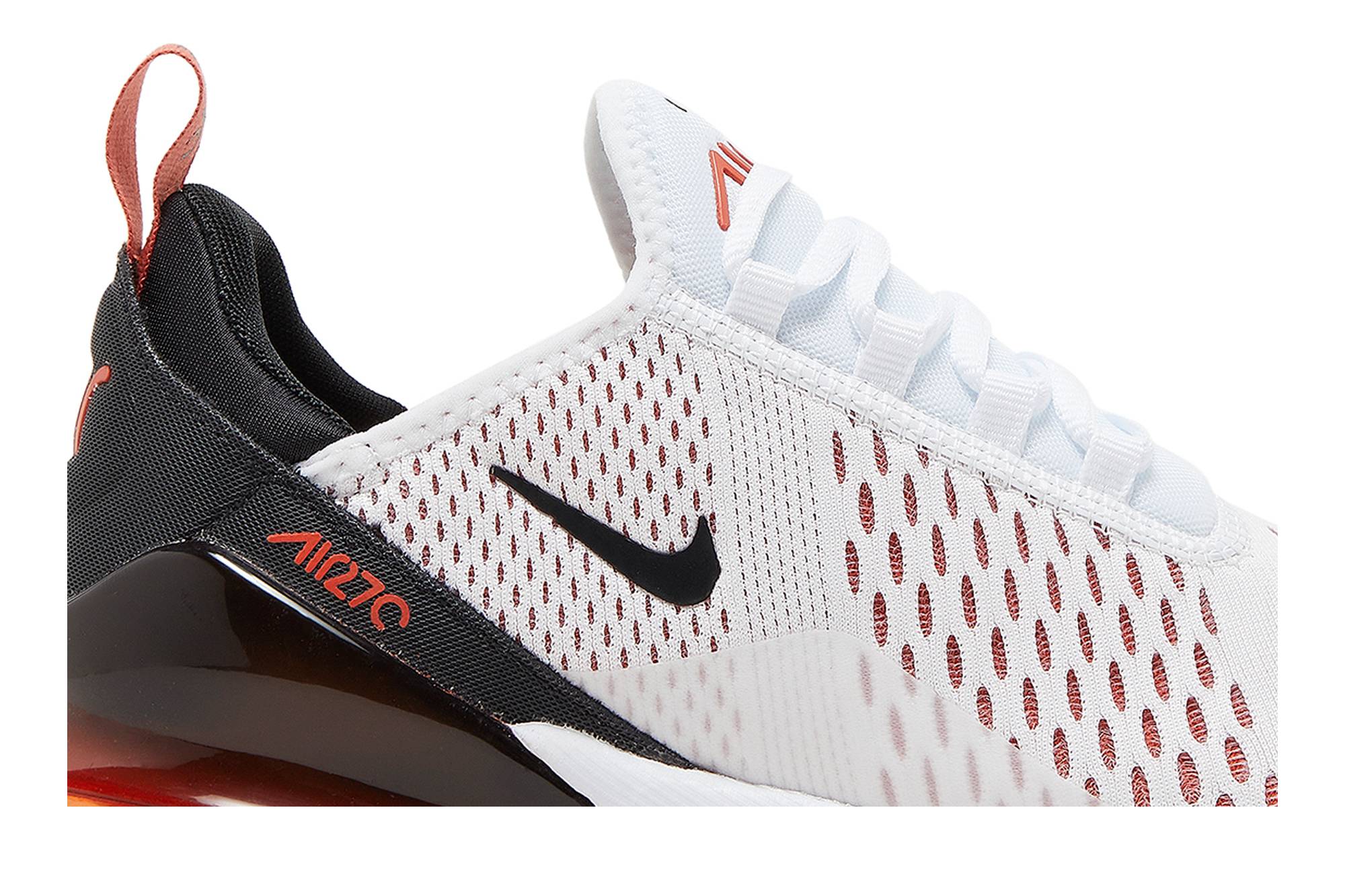 Order (W) 耐克Air Max 270 白色橙色咒语 DZ4439-100