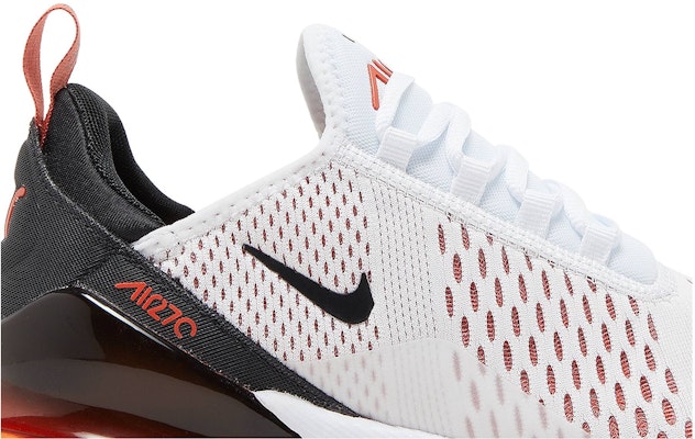 Women Nike Air Max 270 White Mantra Orange DZ4439 100 DZ4439
