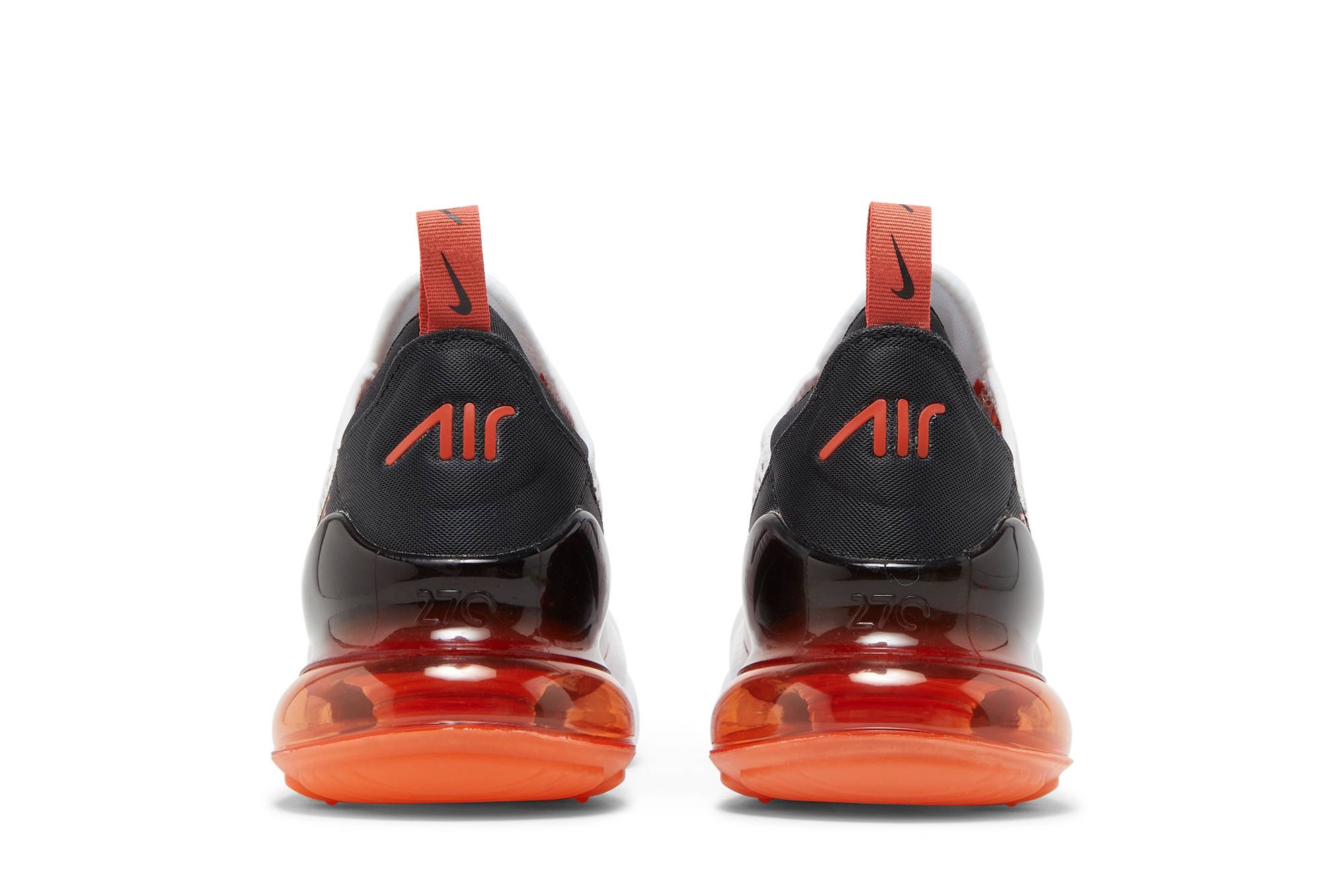 Details for (W) 耐克Air Max 270 白色橙色咒语 DZ4439-100