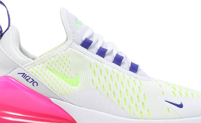(W) Nike Air Max 270 'Putih Pink Blast Volt' DH0252-100 Order (W) Nike Air Max 270 'Putih Pink Blast Volt' DH0252-100