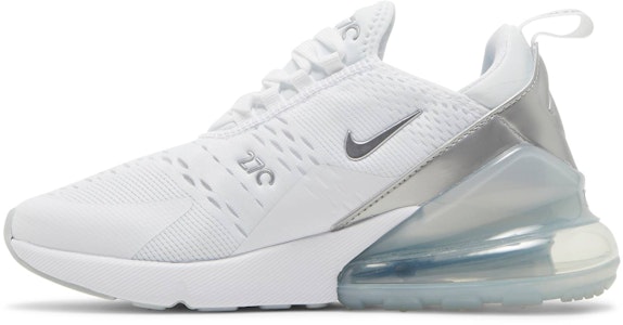 (W) Nike Air Max 270 'Blanco Platino Puro' DX0114-100 Lookbook (W) Nike Air Max 270 'Blanco Platino Puro' DX0114-100