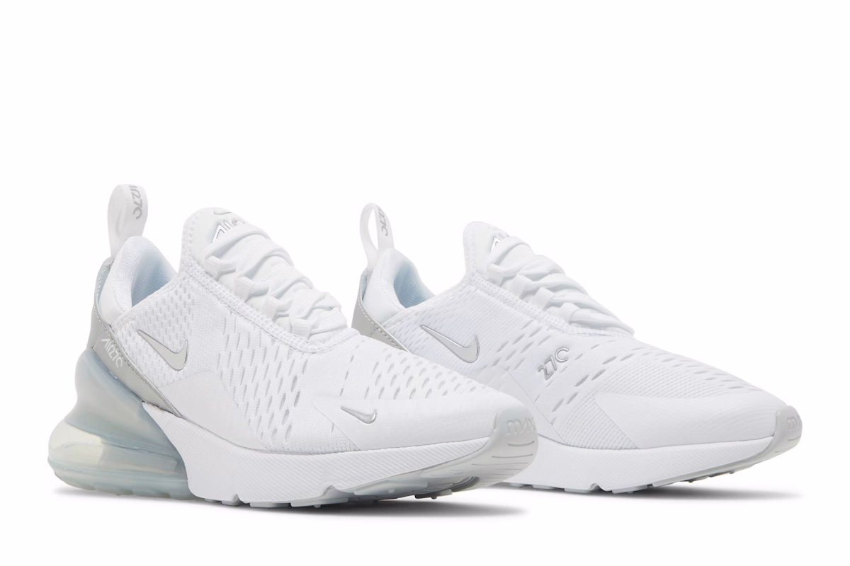 (Women) Nike Air Max 270 'White Pure Platinum'