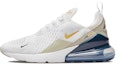 Buy (W) ナイキ エア マックス 270 エッセンシャル 白/紺 DQ0878-100