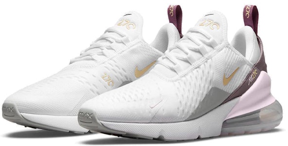 Nike Air Max 270 Essential 防滑減震 低筒 運動跑步鞋 女款 白灰粉 Lookbook Nike Air Max 270 Essential 防滑減震 低筒 運動跑步鞋 女款 白灰粉
