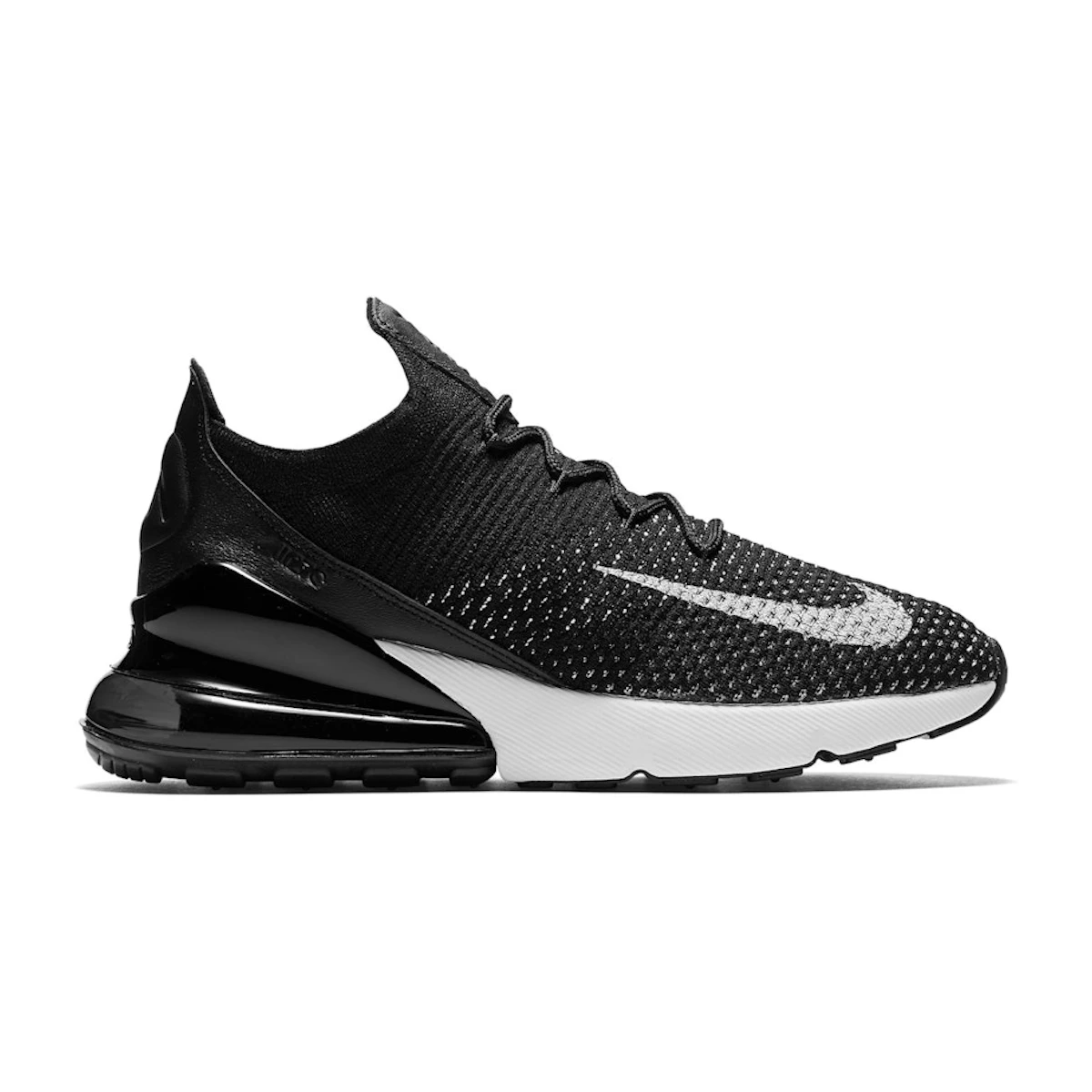 Buy Women Nike Air Max 270 Flyknit Black White AH6803 001 Novelship