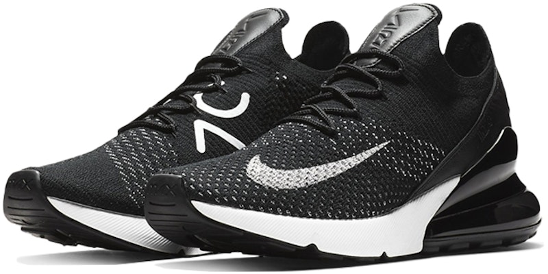 (W) 耐克Air Max 270 Flyknit黑白配色 AH6803-001 Lookbook (W) 耐克Air Max 270 Flyknit黑白配色 AH6803-001
