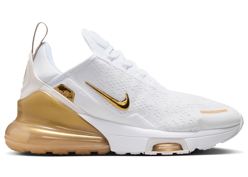 (Women) Nike Air Max 270 Premium White Gold IO9884-114