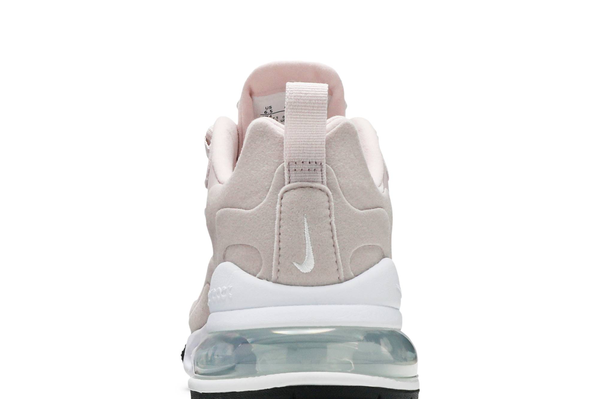 nike 270 react barely rose