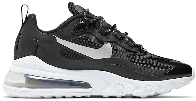 (W) Nike Air Max 270 React 'Negro Plata Metálico' CT3426-001 Order (W) Nike Air Max 270 React 'Negro Plata Metálico' CT3426-001