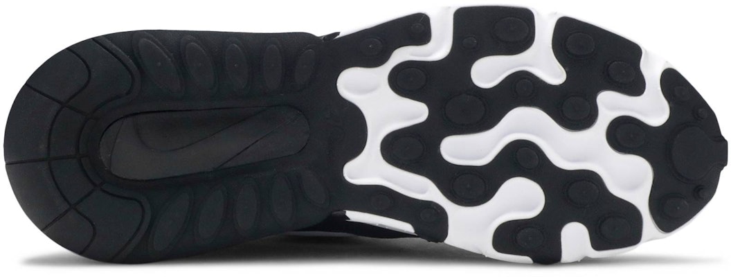 Nike Air Max 270 React 低筒 跑步鞋 女款 黑白 Shop Nike Air Max 270 React 低筒 跑步鞋 女款 黑白