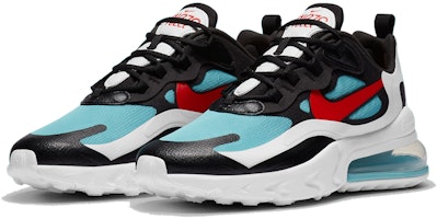 (W) 나이키 에어맥스 270 리액트 '블리치드 아쿠아 칠리 레드' DA4288-001 Lookbook (W) 나이키 에어맥스 270 리액트 '블리치드 아쿠아 칠리 레드' DA4288-001