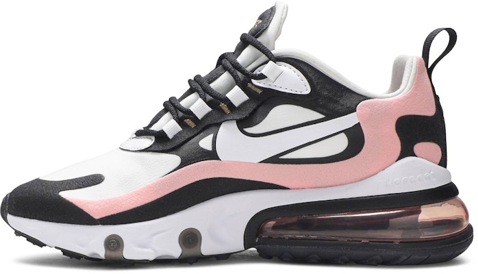 (Women) Nike Air Max 270 React 'Coral Black' AT6174-005 Lookbook (Women) Nike Air Max 270 React 'Coral Black' AT6174-005